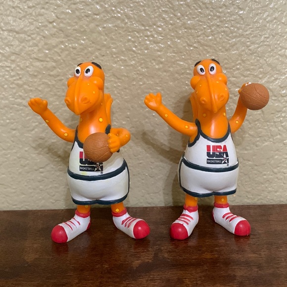 VTG Kraft Macaroni & Cheese Cheesasauras Rex Dinosaur 🦖 Bendable Figures Set - Picture 2 of 11